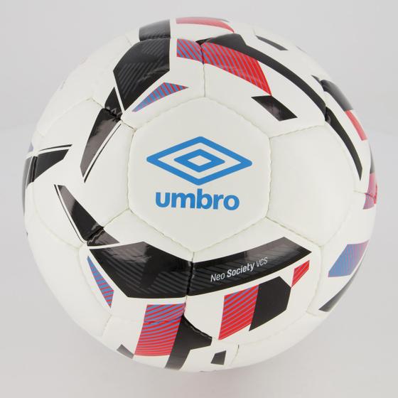 Imagem de Bola Umbro Neo Society Branca e Azul