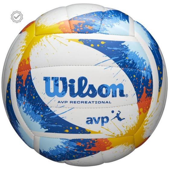 Bola Vôlei De Praia Wilson Avp Splatter Recreativo Unissex Tamanho Oficial Menor preço em Bola Vôlei De Praia Wilson Avp Splatter Recreativo Unissex Tamanho Oficial