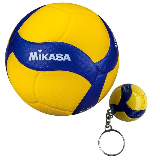 Bola Vôlei Mikasa V300W Aprovada Fivb 5 + Chaveiro de Bônus Menor preço em Bola Vôlei Mikasa V300W Aprovada Fivb 5 + Chaveiro de Bônus