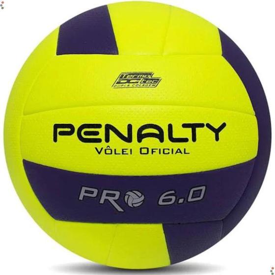 BOLA VÔLEI PENALTY 6.0 PRO X - Amarelo e Roxo é boa?