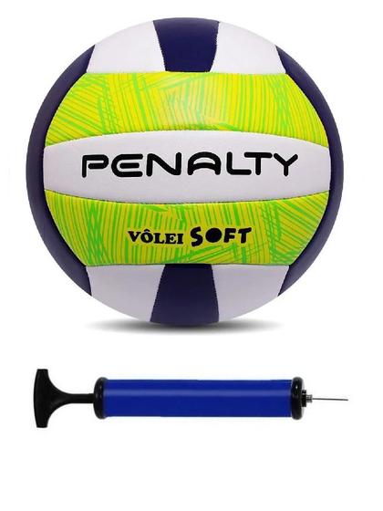 Imagem de Bola Volei Penalty Soft X + Bomba de Ar