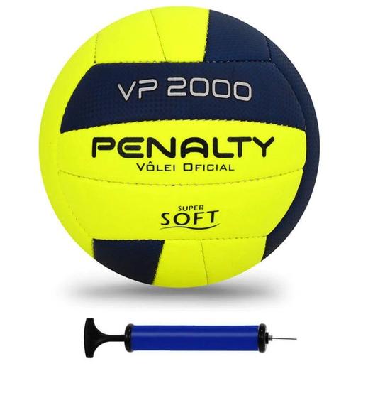 Bola Vôlei Penalty Vp 2000 + Bomba de Ar Menor preço em Bola Vôlei Penalty Vp 2000 + Bomba de Ar