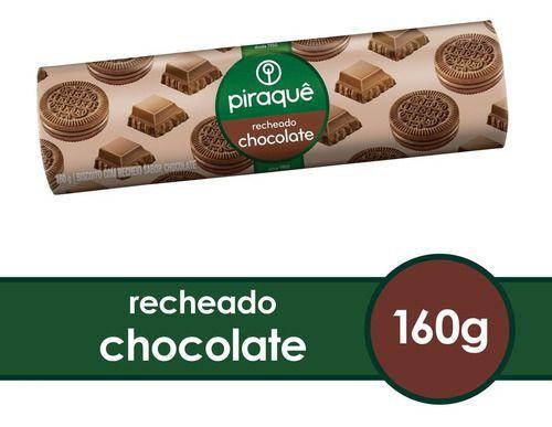 Imagem de Bolacha Recheada Chocolate 160g c/20 - Piraquê