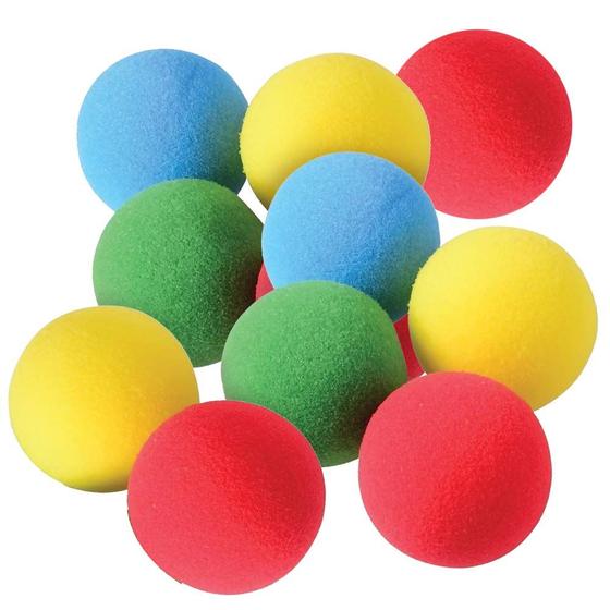 Imagem de Bolas de Espuma Macia ArtCreativity - Pacote com 12 - Para Crianças a Partir de 3 Anos