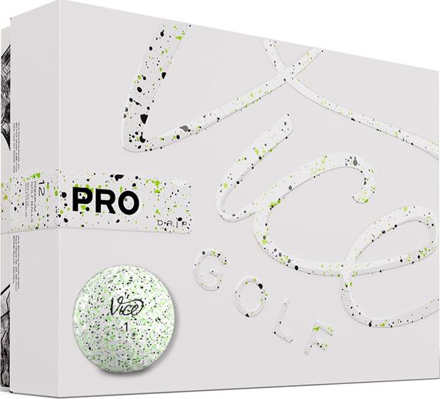 Imagem de Bolas de golfe VICE VICE Pro Drip Version Lime/Black Drip