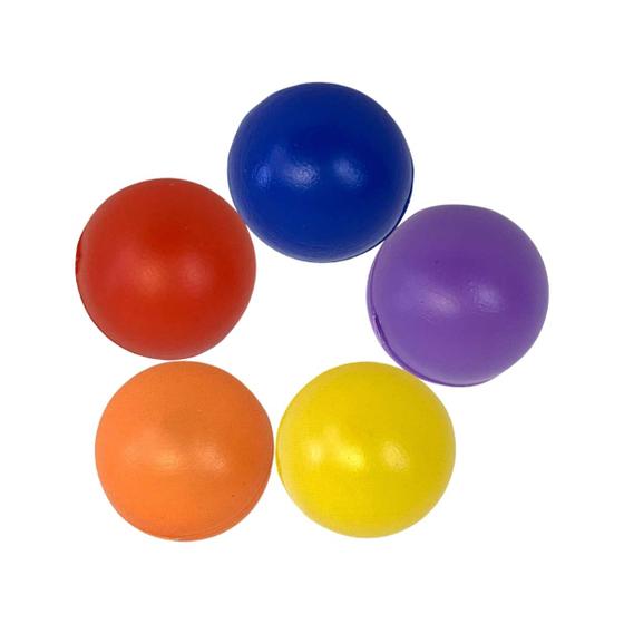 Imagem de Bolas de Plastico Coloridas Pequenas Para Artesanato C/ 50un