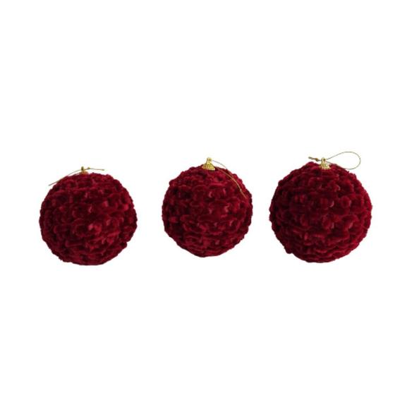 Imagem de Bolas Decorativas de Natal Kit com 3 Unidades