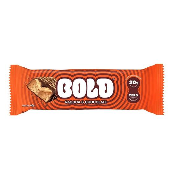 Imagem de Bold Bar (60g) - Sabor: Paçoca