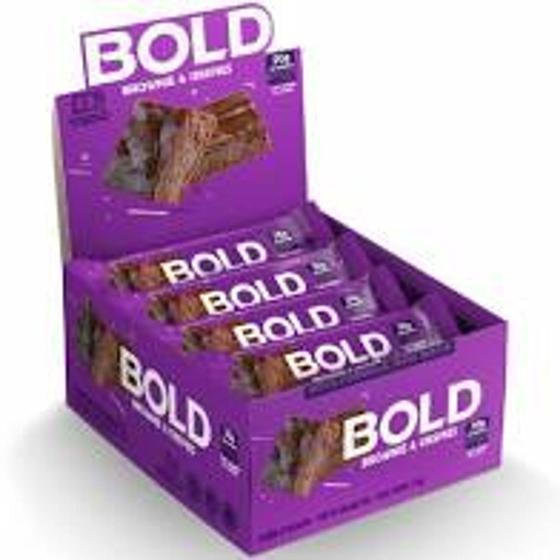 Imagem de Bold Bar (Caixa 12 Unidades de 60g) - Bold Snacks - Brownie e crispies