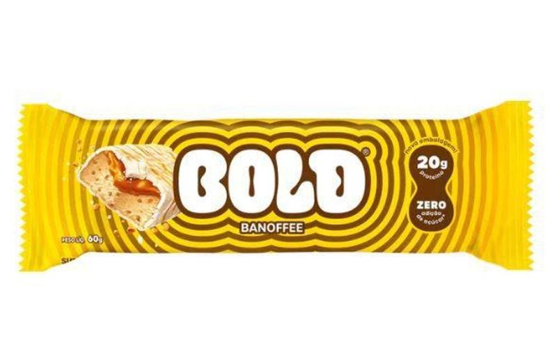 Imagem de Bold Barrinha de Proteína Sabor Banoffee 60g