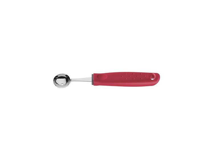 Imagem de Boleador 2 4cm utilita vermelho lamina de aco inox e cabo de polipropileno tramontina