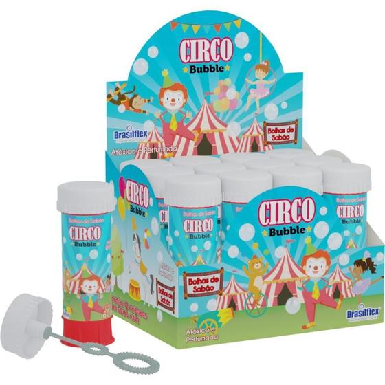 Imagem de Bolha de Sabão Circo 60ML  Caixa com 12 Unidades