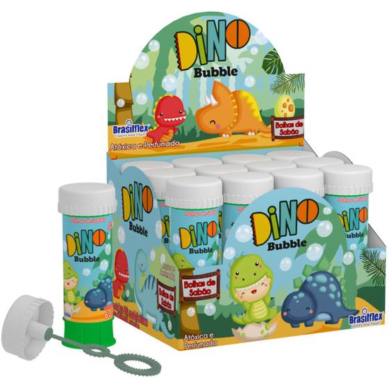 Imagem de Bolha De Sabão Dino Baby Dinossauros 24u Bolinhas Infantis