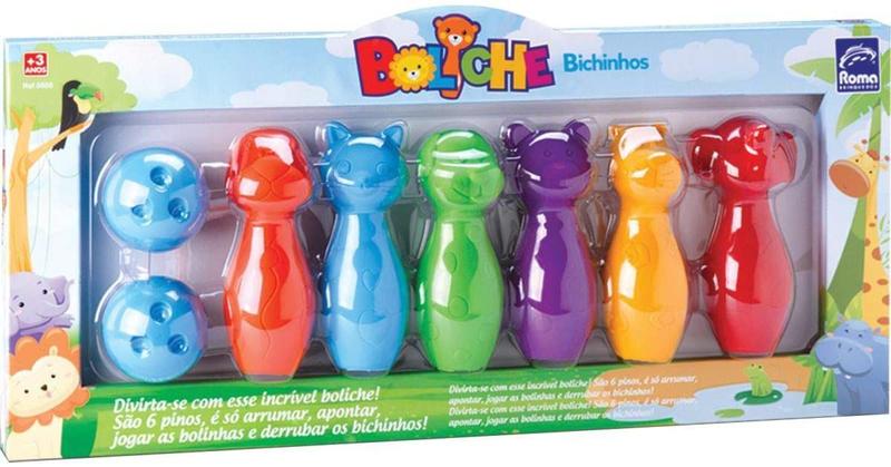 Imagem de Boliche  Coleção Bichinhos - Roma Brinquedos