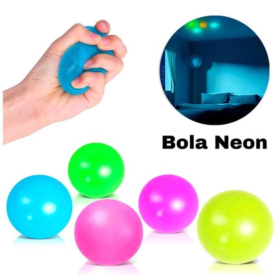 Imagem de Bolinha De Espremer Splash Ball Anti Stress Relaxante Neon - zein