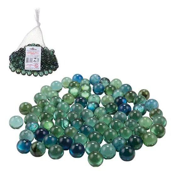 Imagem de Bolinha De Gude Comum Pacote Com 100 Unidades - Embalado
