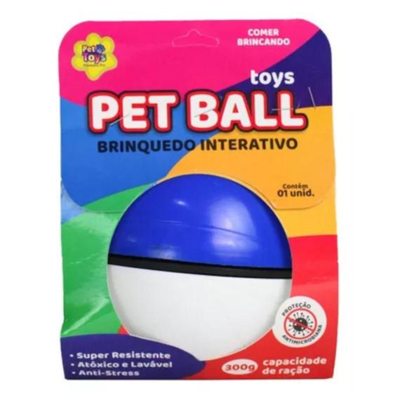 Imagem de Bolinha interativa Pet Ball Cachorro Brinquedo Petisco Ração