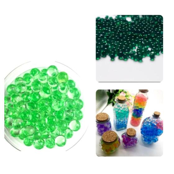 Imagem de Bolinhas de Gel Orbezz Verde 1.400un 20g Cresce c/Água