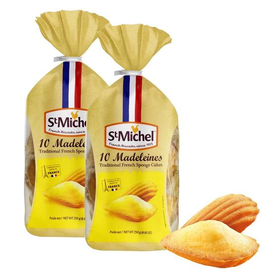 Imagem de Bolinhos madeleine st michel 2 pacotes 250g cada