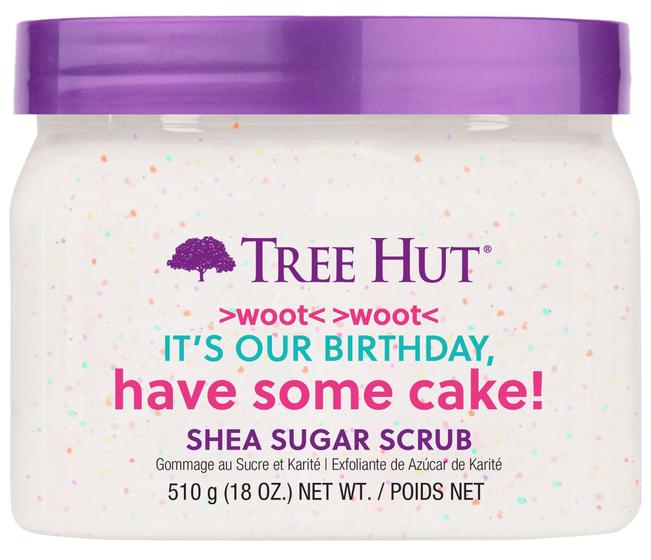 Imagem de Bolo de Aniversário Esfoliante Tree Hut com Manteiga de Karité - 530ml