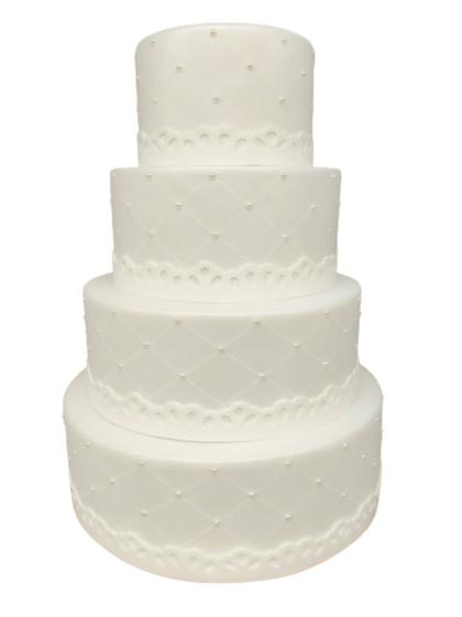 Bolo Fake Cenográfico Casamento Aniversário Batizado Noivado Rendas Menor preço em Bolo Fake Cenográfico Casamento Aniversário Batizado Noivado Rendas