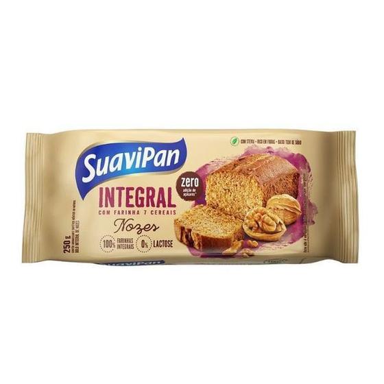 Imagem de Bolo integral de nozes suavipan zero açúcar 250g