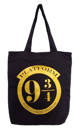 Imagem de Bolsa 9 3/4 Hogwarts Ecobag Sacola Geek 100% Algodão