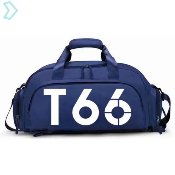 Imagem de Bolsa Academia Esportiva Mala Viagem Mochila Transversal Fitness Treino Feminina Masculina Unissex