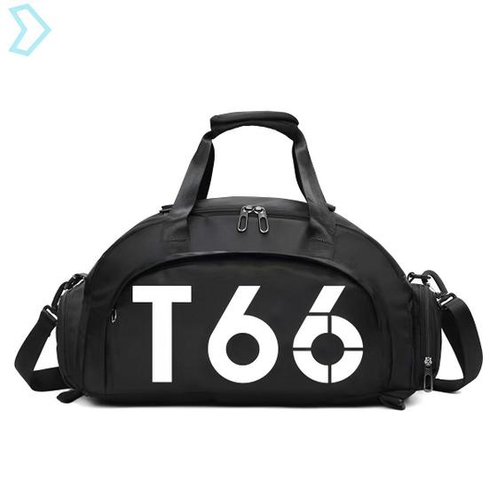 Imagem de Bolsa Academia Esportiva Mala Viagem Mochila Transversal Fitness Treino Feminina Masculina Unissex