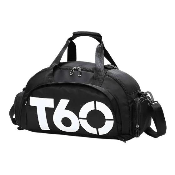 Imagem de Bolsa Academia Esportiva Mala Viagem Mochila Transversal Fitness Treino Feminina Masculina Unissex
