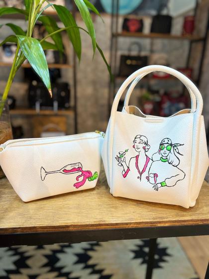 Imagem de Bolsa Arte Casual Bag Friends by Ale Teixeira