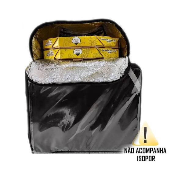 Imagem de Bolsa Bag Mochila Para Entregador Motoboy Sem Isopor 45 L