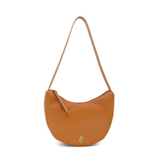 Imagem de Bolsa Baguete Couro Marrom