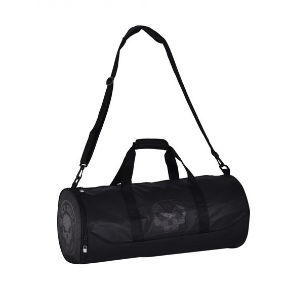 Imagem de Bolsa  black skull sacola viagem academia