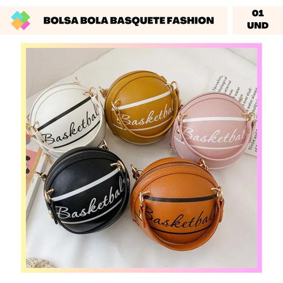 Imagem de Bolsa Bola Basquete Fashion (1 Und)