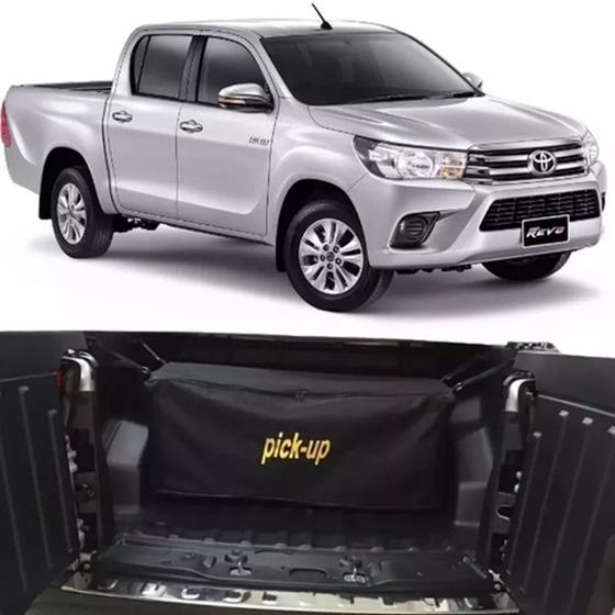 Imagem de Bolsa Cacamba Caminhonete Hilux 2015 2016 2017 2018 Pickup