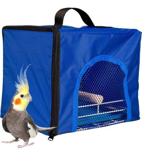 Imagem de Bolsa Caixa De Transporte para Aves Calopsita Periquito Pássaros