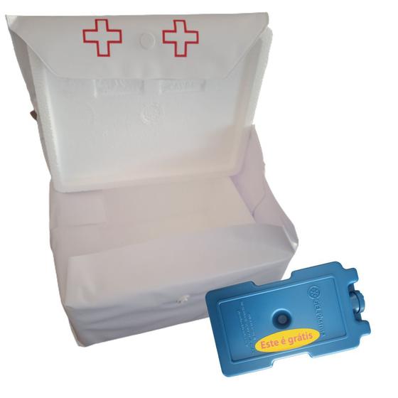Imagem de Bolsa/caixa Térmica P/ Medicamentos E Acessórios - 1 Litro