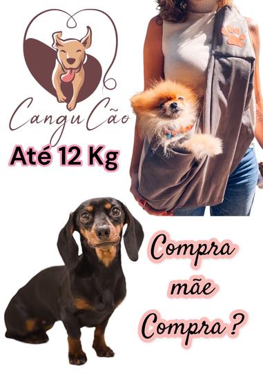 Imagem de  Bolsa Cangurú passeio transporte pet cães e gatos