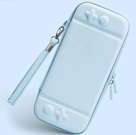 Imagem de Bolsa Capa Case Transporte Proteção + Pelicula Grips Compativel com Switch Padrão