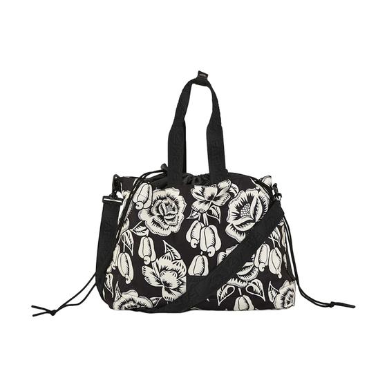Bolsa Carioca Farm Universitária Floral Caju Original -