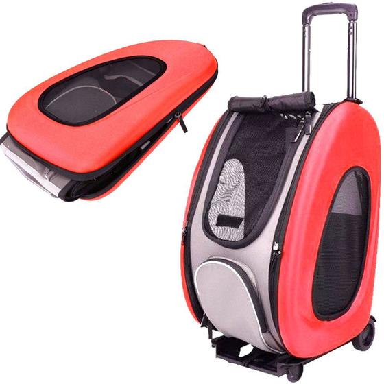 Imagem de Bolsa Carrinho Transporte Dog Bag Passeio Pets GT400-R - Lorben