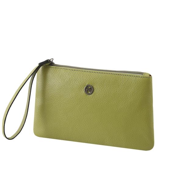 Imagem de Bolsa Carteira Clutch Feminina Couro Bovino Mariart Cambará