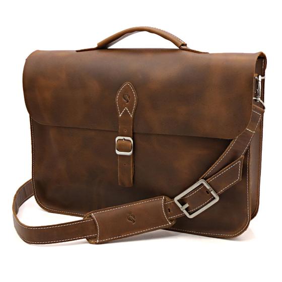 Bolsa Carteiro Couro Legitimo Masculina - Adápti - Bolsas e Mochilas ...
