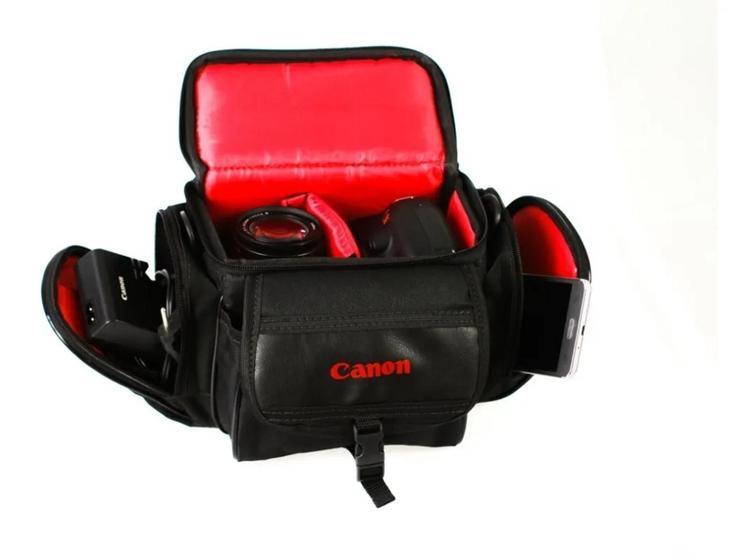 Bolsa Case Canon Para Fotógrafos Cabe Câmeras E Acessórios Menor preço em Bolsa Case Canon Para Fotógrafos Cabe Câmeras E Acessórios