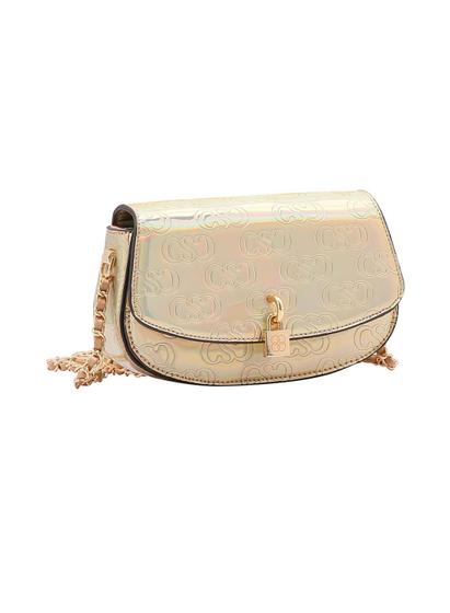 Imagem de Bolsa Chenson Feminina Dourado Metalic 3484749