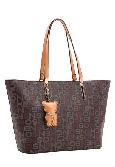 Bolsa chenson feminina tote monograma fun 3483477 marrom Menor preço em Bolsa chenson feminina tote monograma fun 3483477 marrom