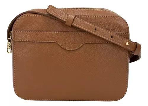 Imagem de Bolsa Classe Camera Bag de Couro Lizzi Castor