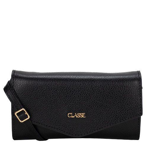 Bolsa Classe Couro Tiracolo 3209-2 1I Preto Menor preço em Bolsa Classe Couro Tiracolo 3209-2 1I Preto