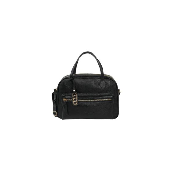 Imagem de Bolsa Classe Feminina Camera Bag De Couro 3278 Preto